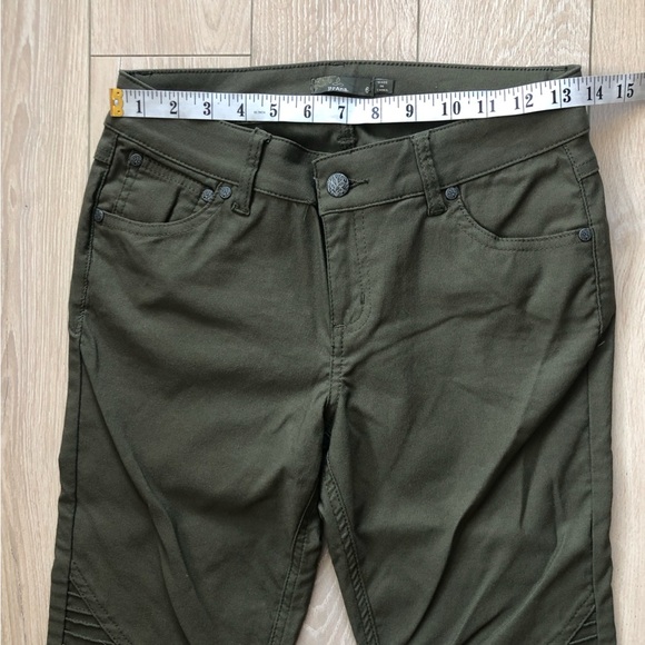 Prana Like New Brenna Pants in Olive Green Women’s Size 6 - Picture 3 of 14